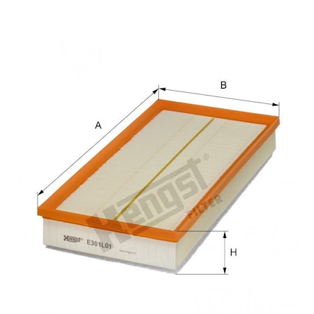 Hengst Air Filter-Cold Climate, E301L01 E301L01